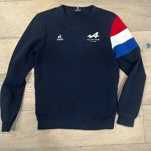 Le Coq Sportif- Alpine F1 sweatshirt. Men’s XS